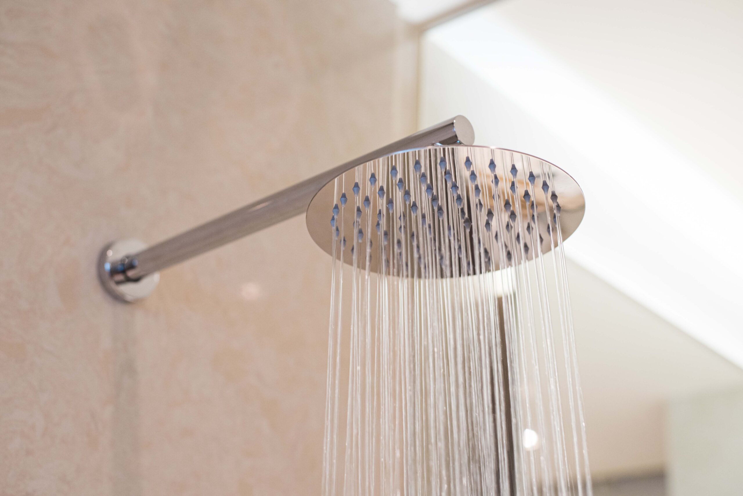 Continuous hot water for showers