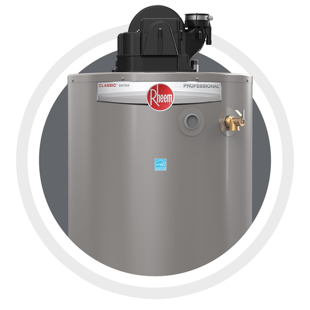 New Rheem Atmospheric and Power Vent Models Allow for Easy Installation and Faster Servicing