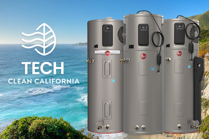 Heat pump water heaters in California