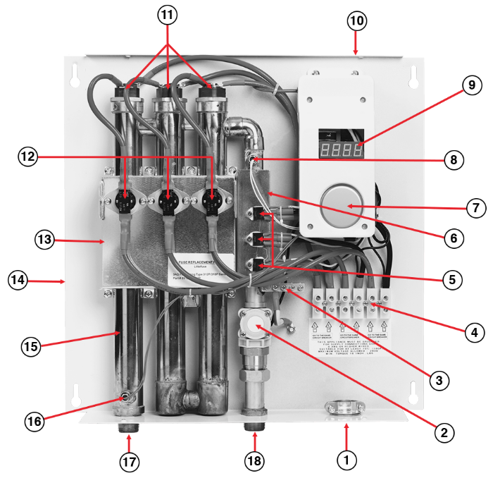 Parts Diagram - EcoSmart Heat Pump Water Heater EcoSmart Tankless Water Heaters