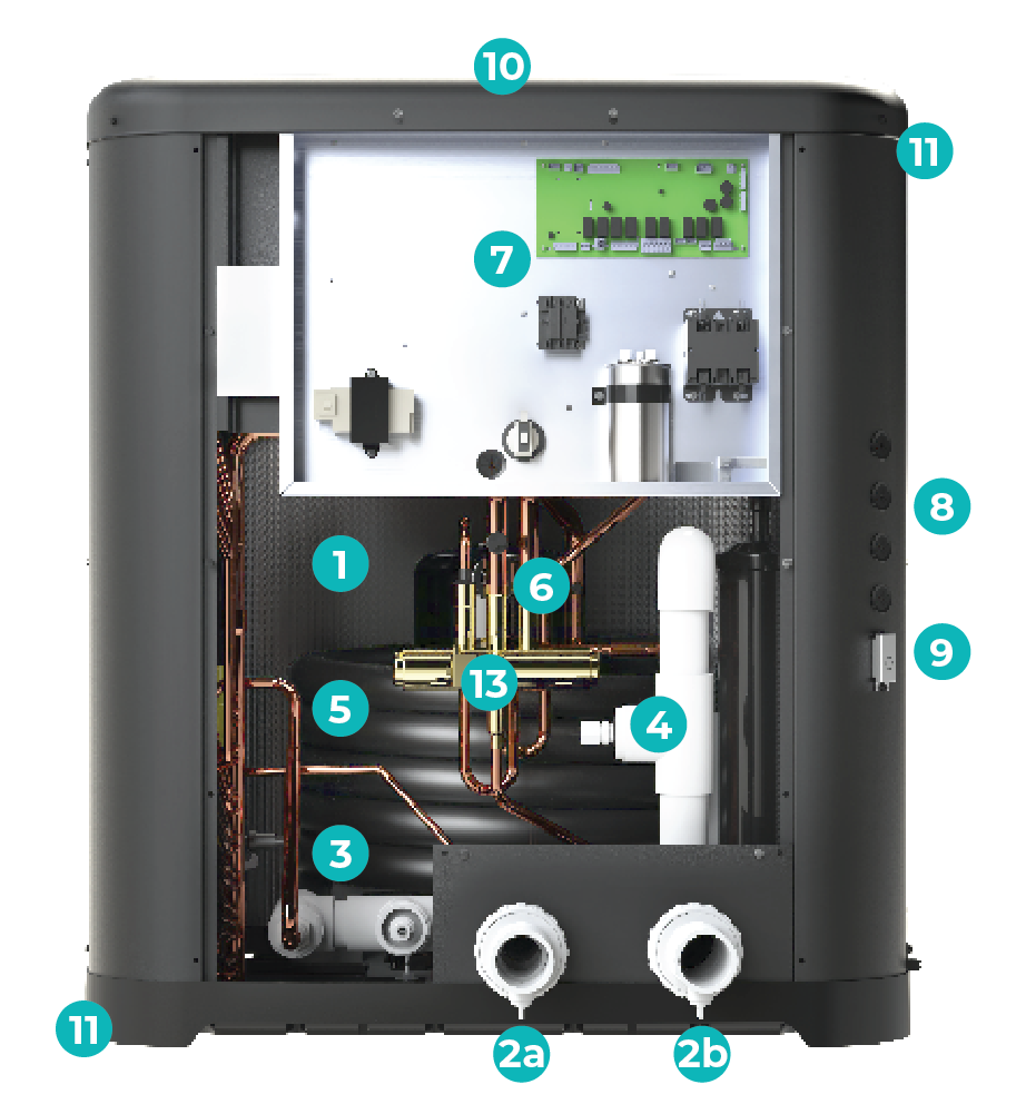 Crosswind V Pool Heat Pump control