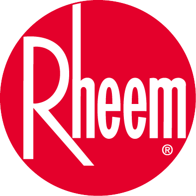 Logo da Rheem Manufacturing Co. para acessar a Rheem do Brasil online.