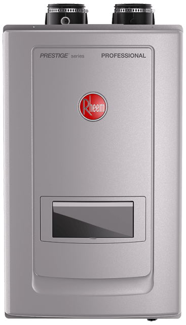 Professional Prestige Series: Condensing Tankless Gas Water Heaters with Built-in Recirculation