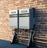 Tankless Gas Water Heaters for your Business, Restaurant, Hotel, or  Facility - Rheem Commercial Tankless Water Heaters - Rheem Manufacturing  Company