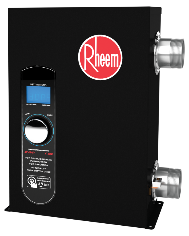 Rheem Residential Pool /Spa Heaters E3T Digital Pool and Spa Heater