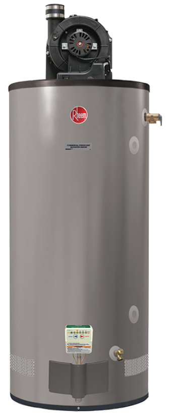 Rheem Commercial Gas Water Heaters - PowerVent - 42V40SF - Rheem ...