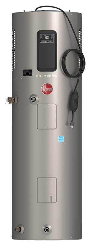 Rheem Hybrid Electric Water Heater - ProTerra® Plug-In Heat Pump Water ...
