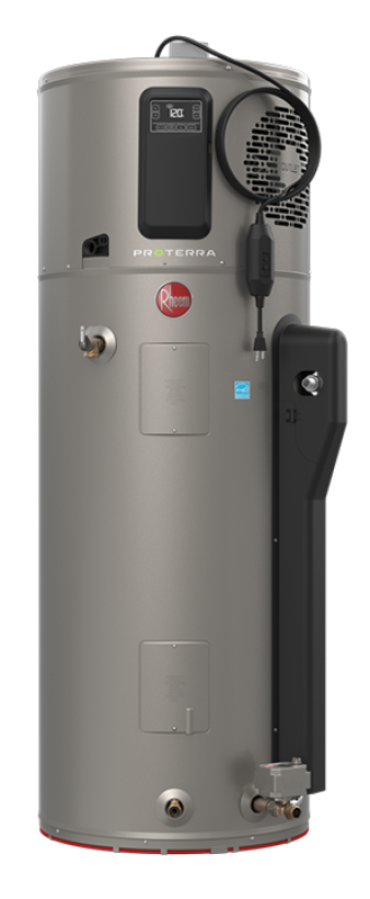 Rheem Hybrid Electric Water Heater - ProTerra Plug-in Heat Pump with ...