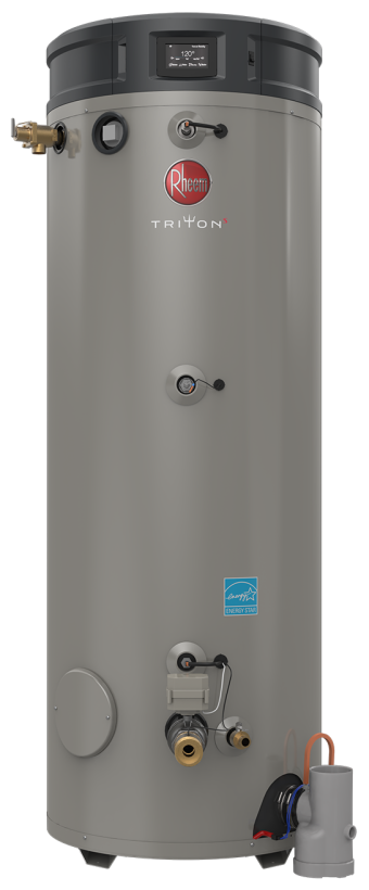 Rheem Commercial Gas Water Heaters - Triton Heavy Duty SS - GHE100SS ...