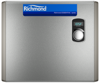 Richmond 6ep15-1 Electric Water Heater 2000 W 120 VAC 15 Gal Tan